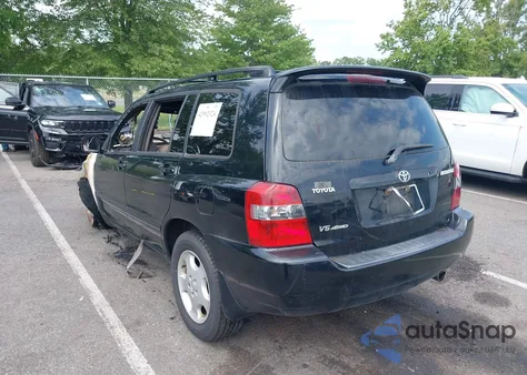 2006 Toyota Highlander Limited V6 из США, поврежденный, VIN JTEEP21A960155364